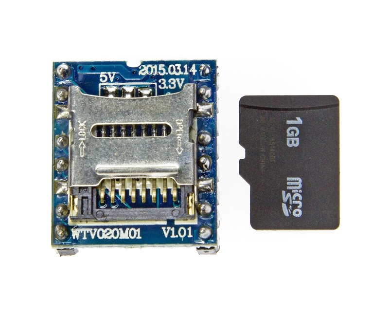 ARDUINO WTV020M01 / WTV020-SD Module