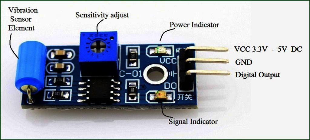 ARDUINO SENSOR VIBRADOR
